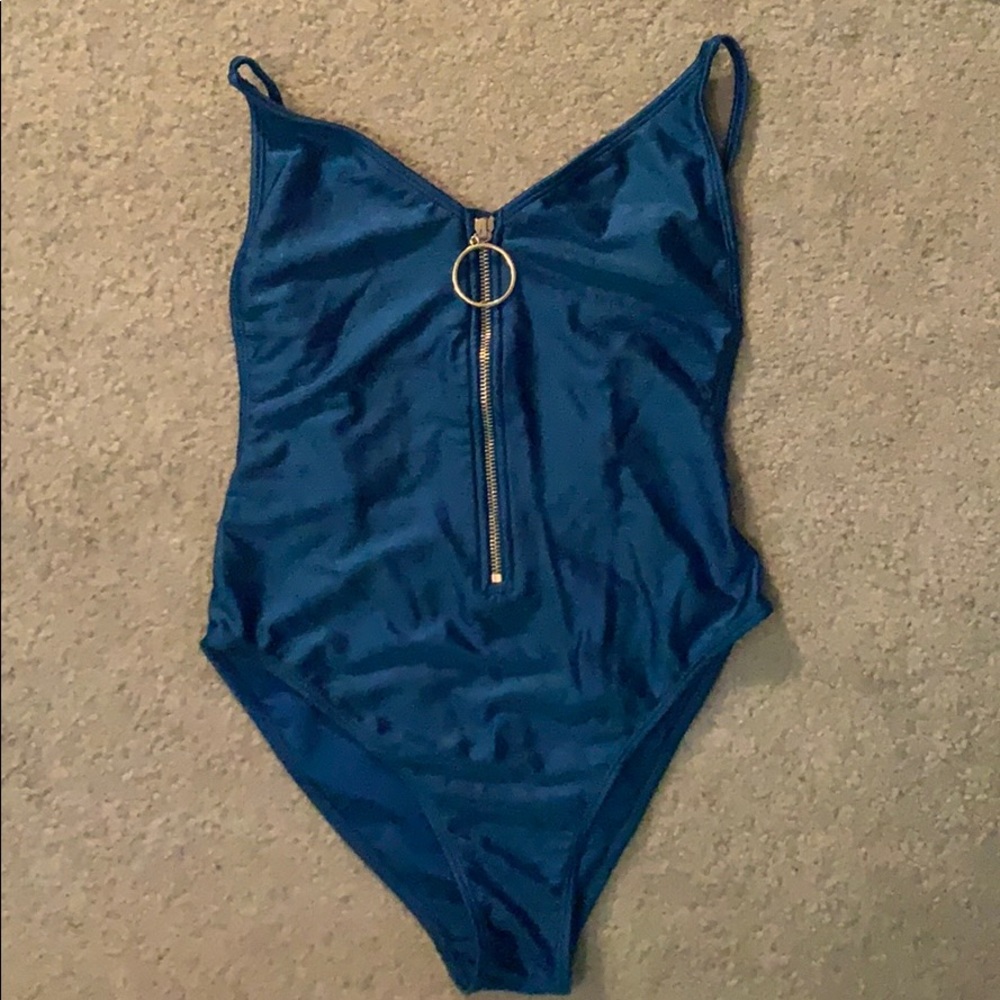 Blue Bathing Suit